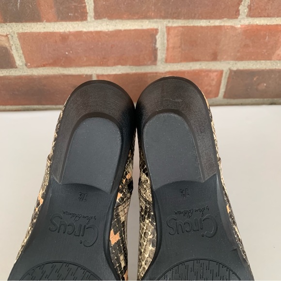 Circus by Sam Edelman Womens Garth Animal Print Western Ankle Boots US 7.5 M NEW - Picture 7 of 10